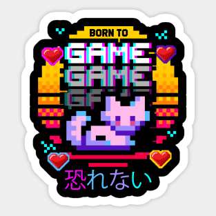 Born to Game Sticker